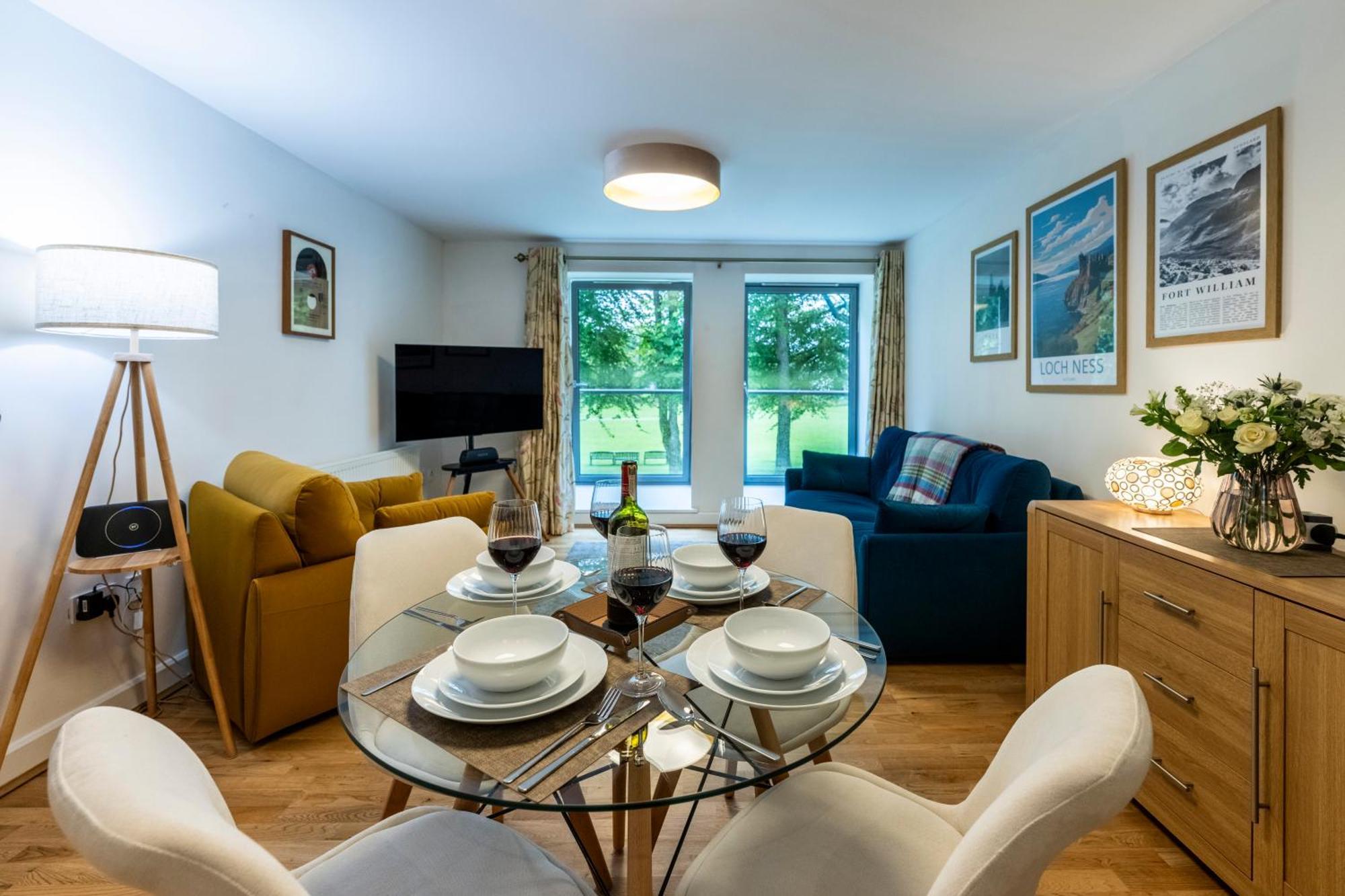 Raven Wing Apartments - Highland Club Scotland Fort Augustus Exteriér fotografie